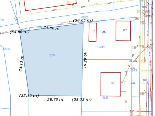 Działka z projektem na 10 mieszkań