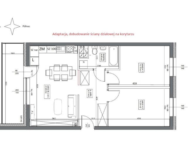 Ostatnie Duże mieszkanie w Nowym bloku